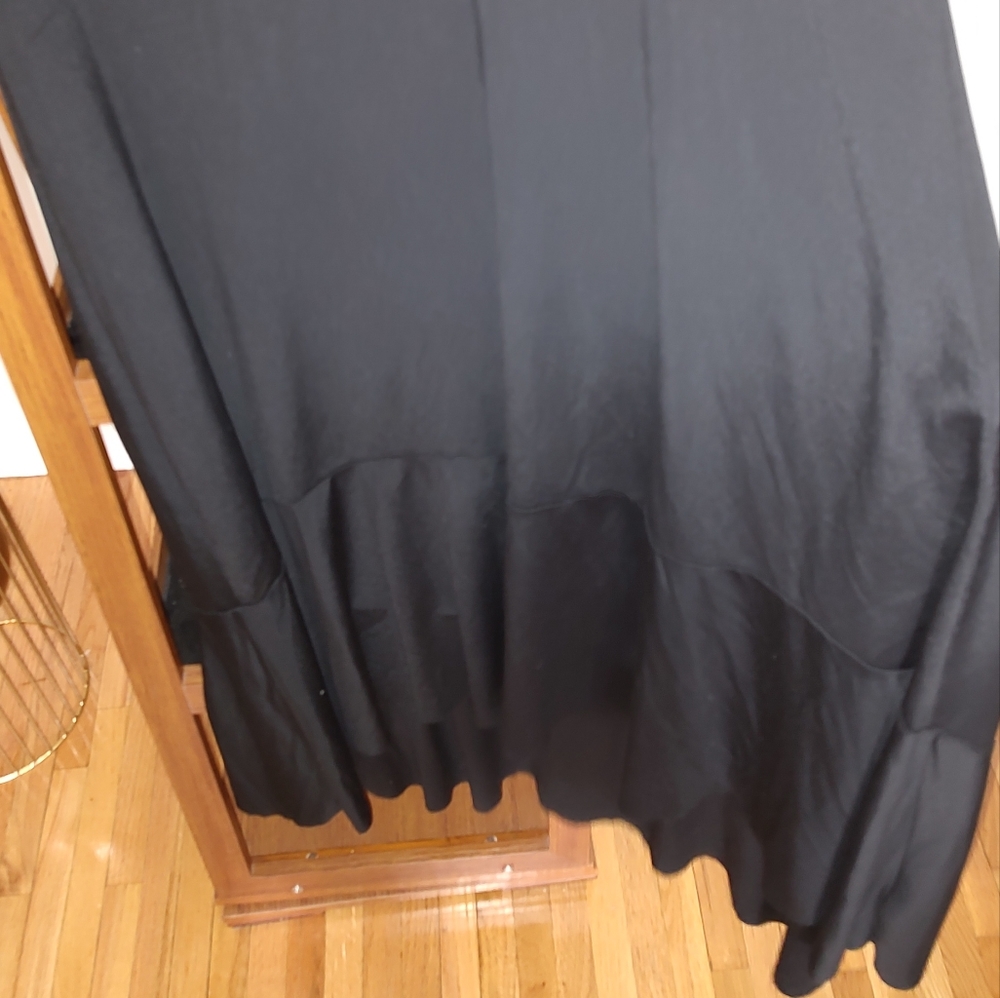 Vintage GAP Soft Peplum Hi-Low Hem Sleeveless Midi Dress - Picture 5 of 8